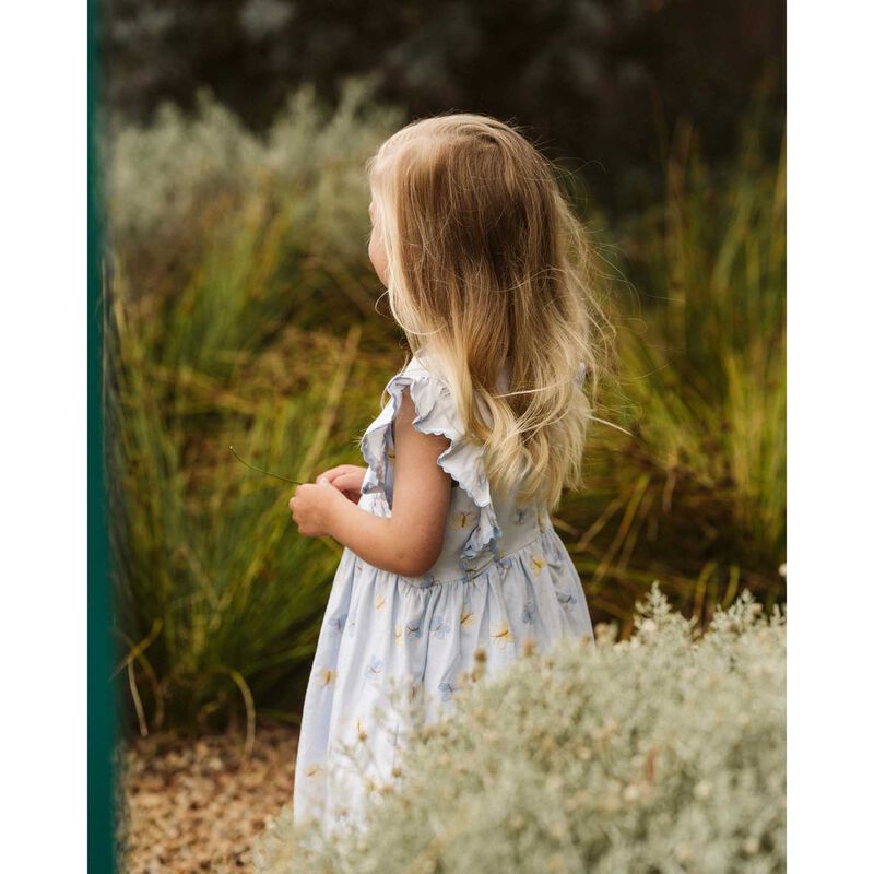 B&eacute;b&eacute; Libby Embroidered Butterfly Dress 3-7Y image number 2
